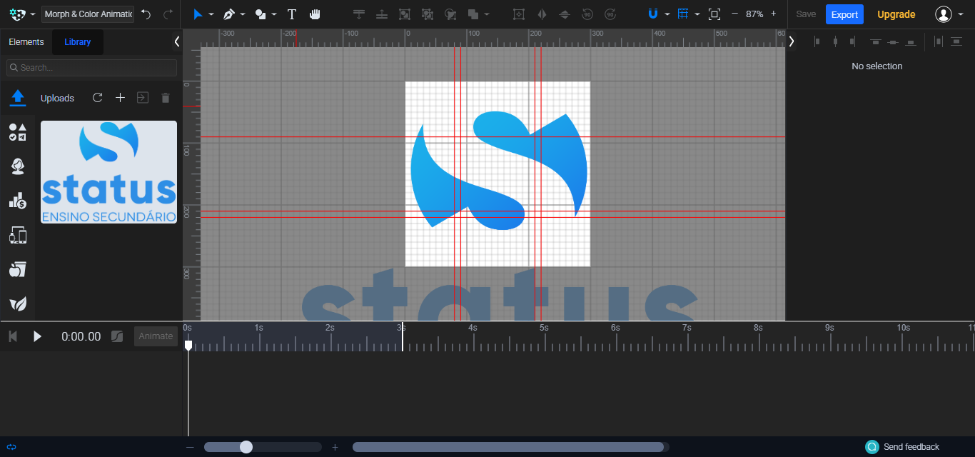 Logo STATUS na Páscoa